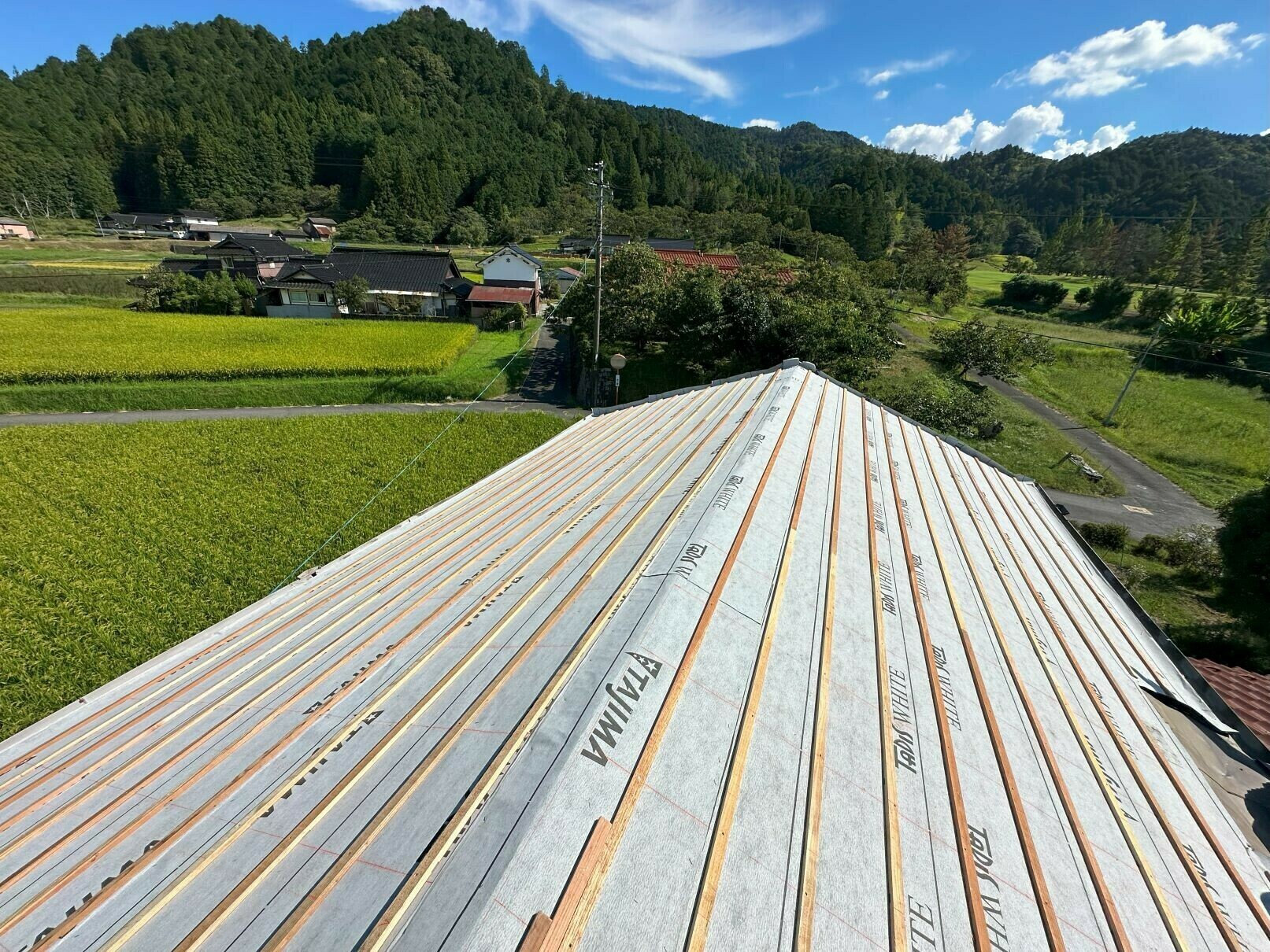 桟木打ち 石州瓦 サカモト瓦店