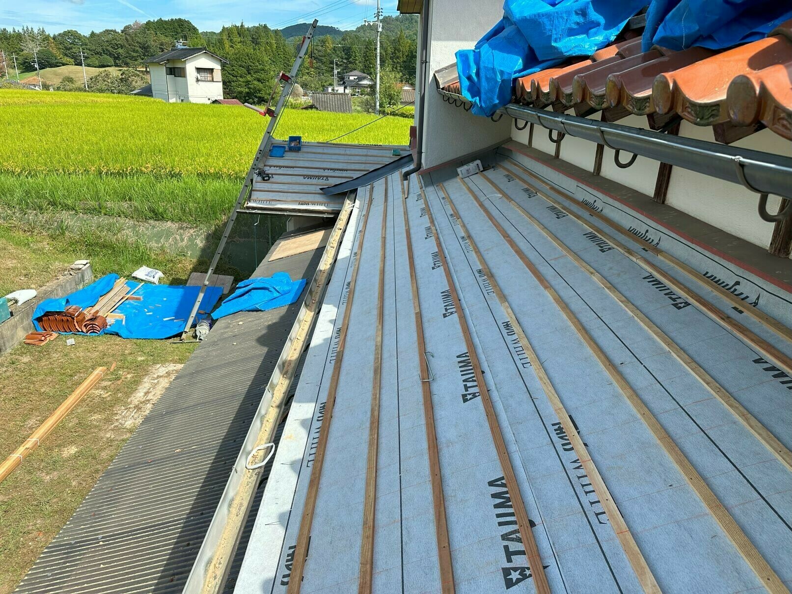 屋根工事 株式会社サカモト瓦店 石州瓦 屋根リフォーム 柳井市 平生町 岩国市