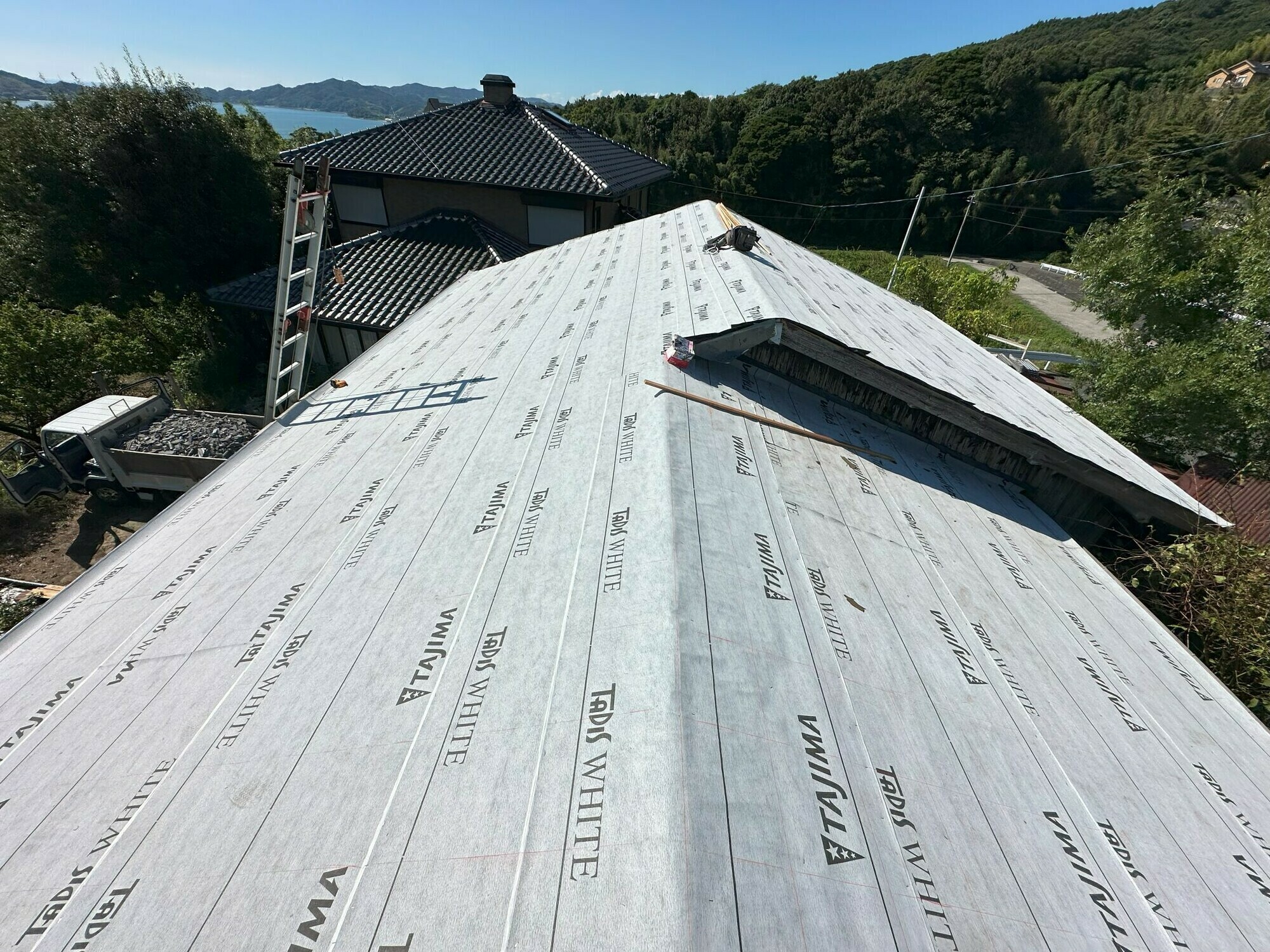 屋根工事 平生町
